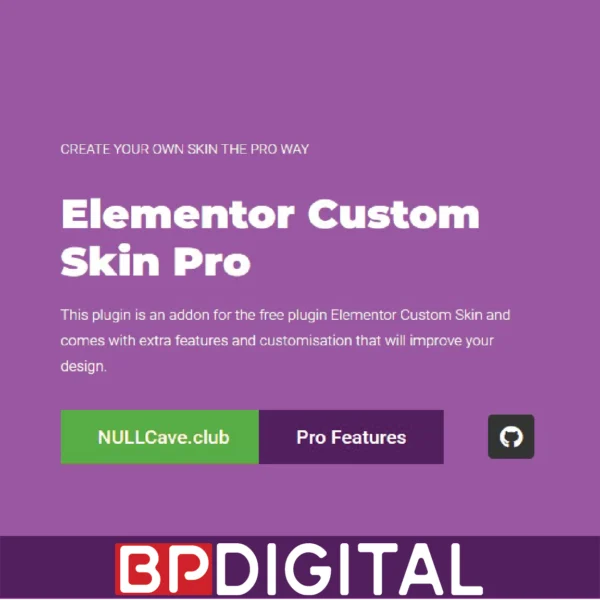 Elementor Custom Skin Pro v3.2.5 (Activated)
